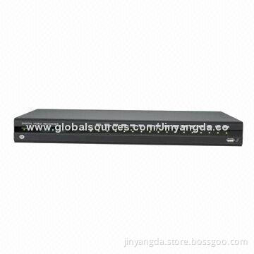 HD 16-channel H.264 Security DVR, Supports Host USB Backup